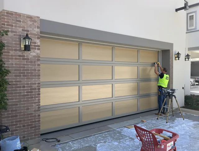 Garage door replacement service by Norco Garage Door Repair in Norco