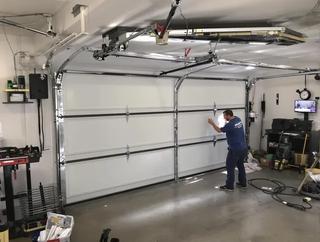 Professional garage door repair service by Norco Garage Door Repair in Norco