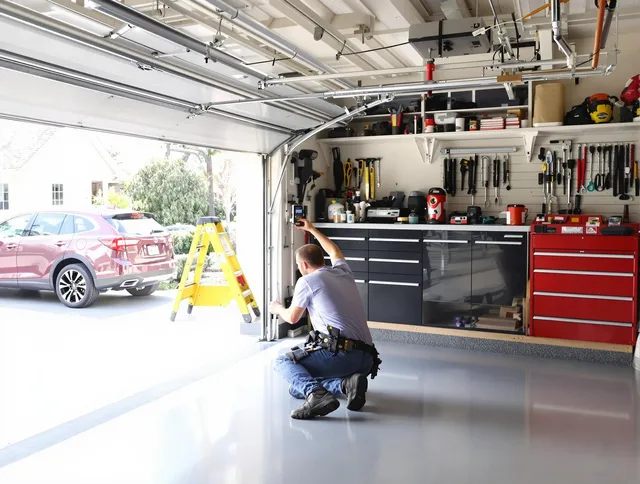 Local garage door repair service by Norco Garage Door Repair in Norco