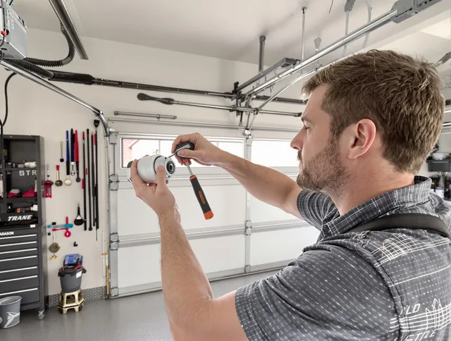 Garage door opener repair service by Norco Garage Door Repair in Norco