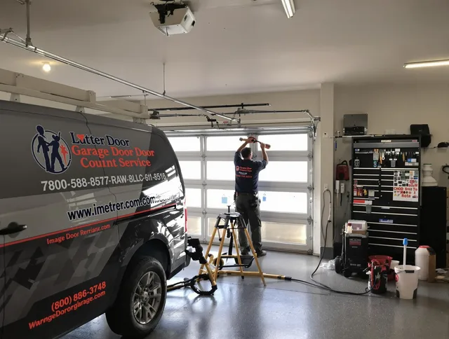 Norco Garage Door Repair team performing same-day garage door repair in Norco